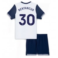 Billiga Tottenham Hotspur Rodrigo Bentancur #30 Barnkläder Hemma fotbollskläder till baby 2024-25 Kortärmad (+ Korta byxor)